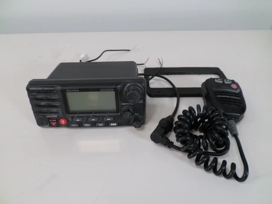 Standard Horizon Matrix GX2000 Marine VHF Radio with Rear Attached Mic Max Marine Electronics