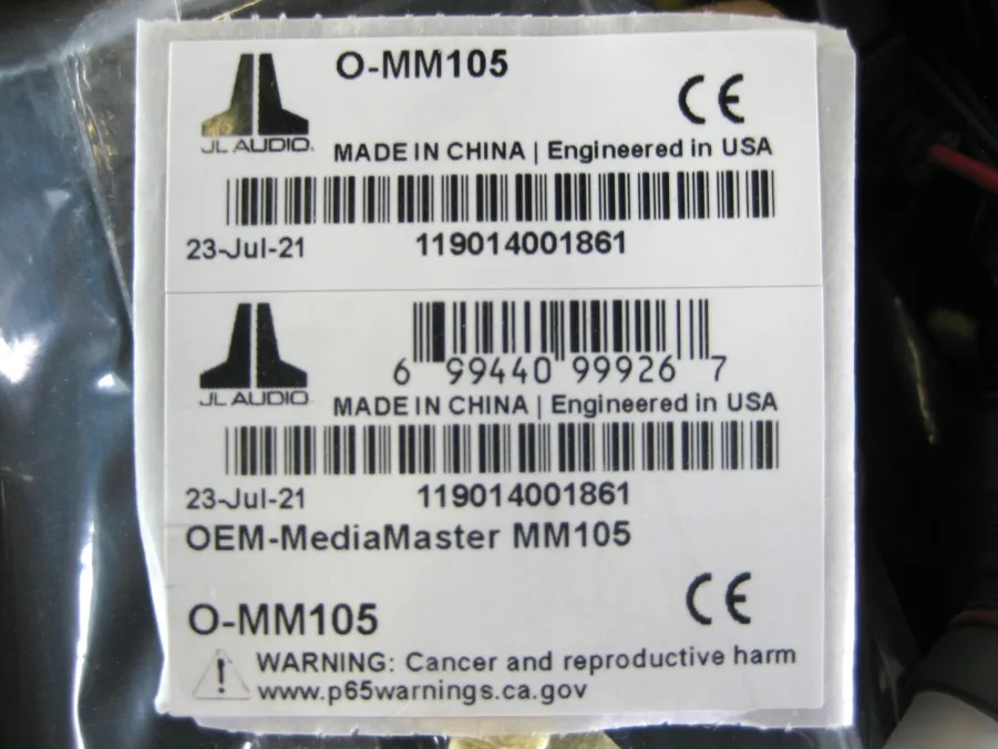 JL Audio Media Master MM105 4-Zone Digital Media Receiver with Bluetooth NEW - Image 8
