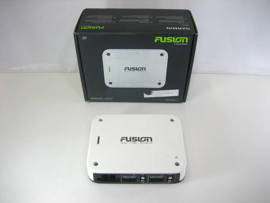 Fusion Apollo Series 4-Channel Marine Amplifier 150 watts RMS x4 New Open Box 90 Day Warranty - Image 3