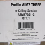 SpeakerCraft ASM57301 Profile AIM7 Three 7" In-Ceiling Speaker NEW 90 Day Warranty - Image 3