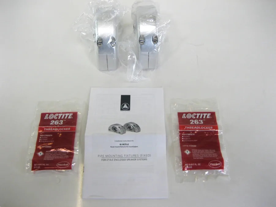 JL Audio  M-MCPv3-2.875 Enclosed Speaker System Fixture, for pipe diameter of 2.875'' New Open Box
