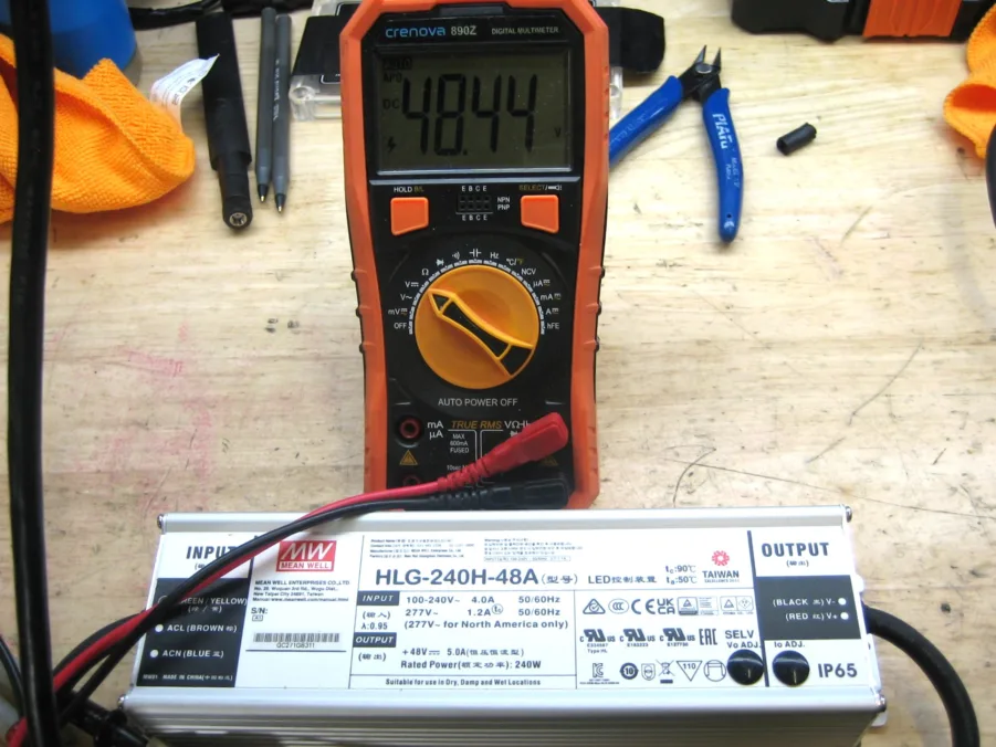 Mean Well HLG-240H-48A O/P 48Vdc 5A LED Driver Fully Tested 90 Day Warranty - Image 2
