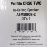 SpeakerCraft ASM56602 - Profile CRS6 Two, 6.5" In Ceiling Speaker White 120W NEW 90 Day Warranty - Image 5