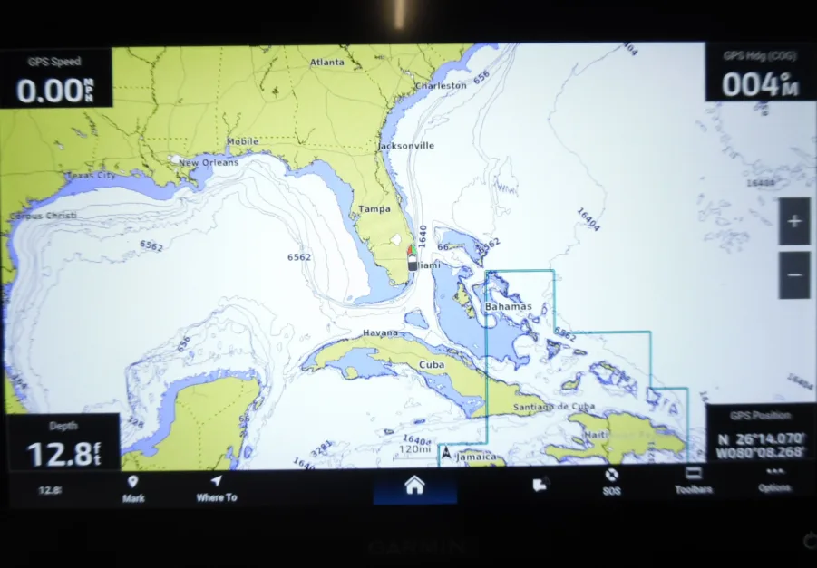 Garmin GPSmap 8612XSV 12″ Touchscreen MFD (USED) Tested Good - Image 2