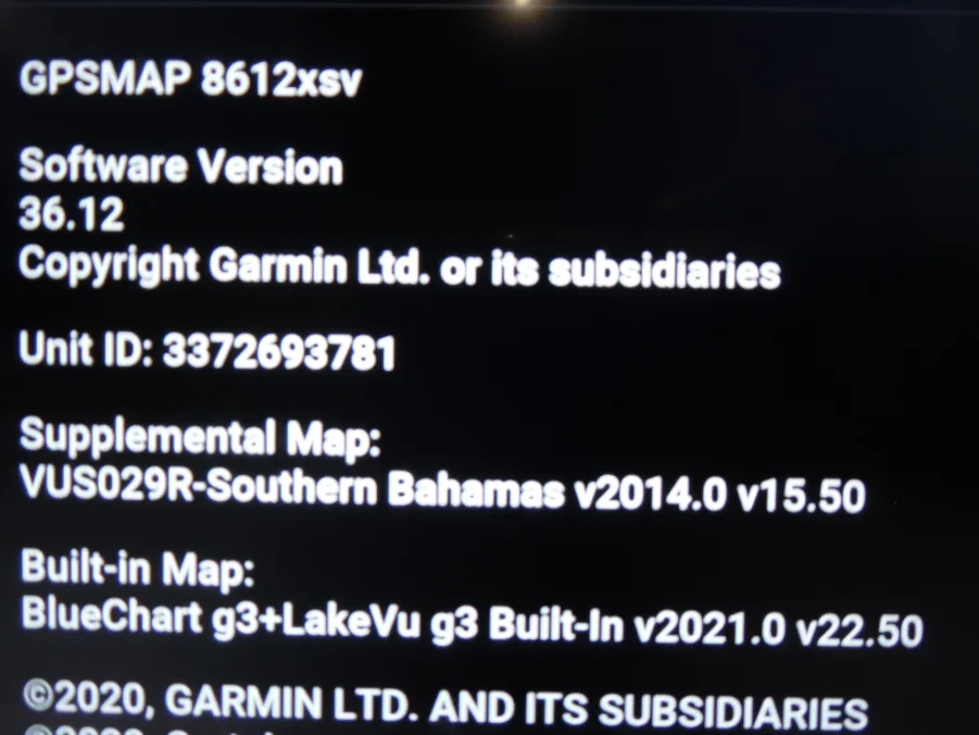 Garmin GPSmap 8612XSV 12″ Touchscreen MFD (USED) Tested Good - Image 9