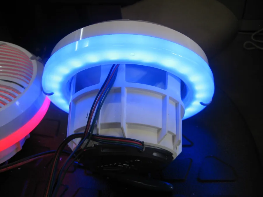 Wet Sounds REVO 6-XWW  6.5'' 2-way marine speakers w/RGB LED Lights & 6.5" RGB LED Ring Kit - Image 6