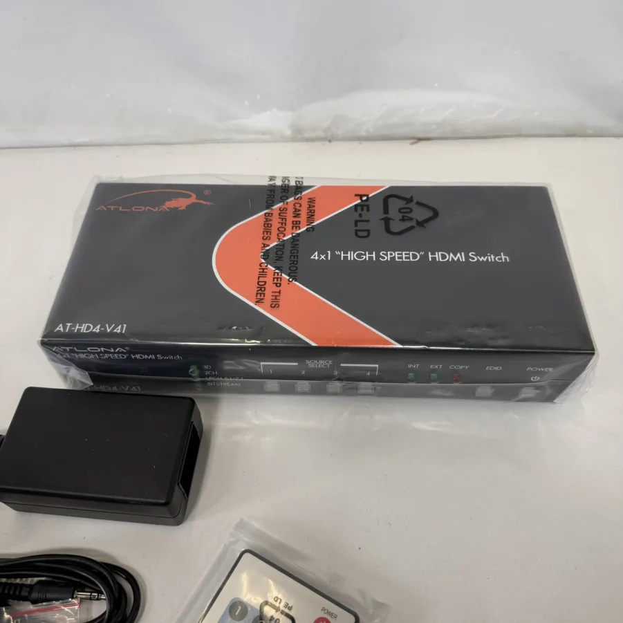 Atlona AT-HD4-V41 4X1 HDMI Switch with 3D, Arc and Ethernet - Image 3