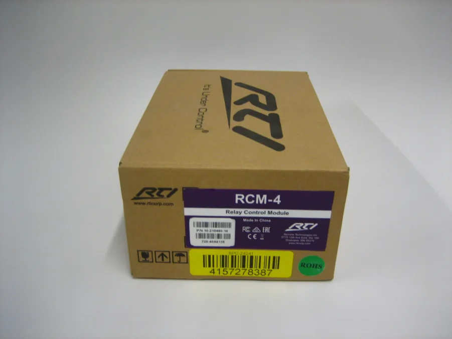 RTI RCM-4 Relay Control Module - *NEW IN SEALED FACTORY BOX*