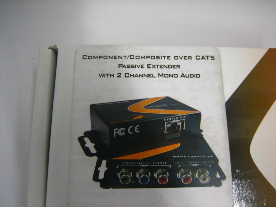 Altona AT-COMP150SR Component/Composite Over Cat5 Passive Extender w/2ch Audio - Image 3