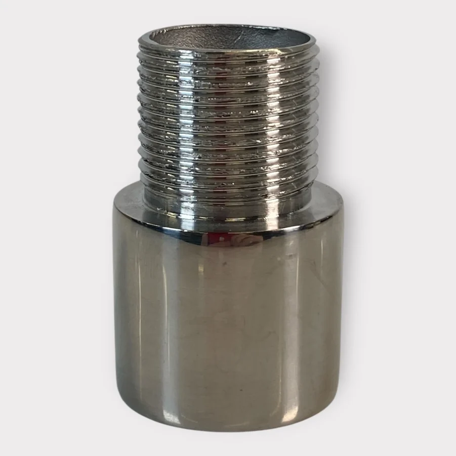 D Lilly 2020-5 Stainless Steel 1" Pipe Adapter (Replaces Shakespeare 4705) **New** - Image 2