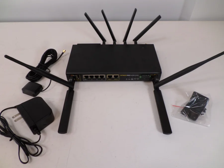 Pepwave Max HD2 LTE Dual 4G Mobile Wiresless Router MAX-HD2-LTE-UE-T Tested
