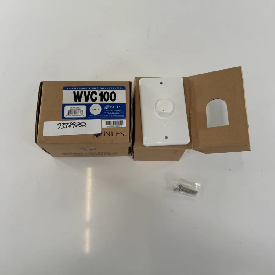 Niles WVC100 White Weatherproof Stereo Volume Control FG00966 - NEW