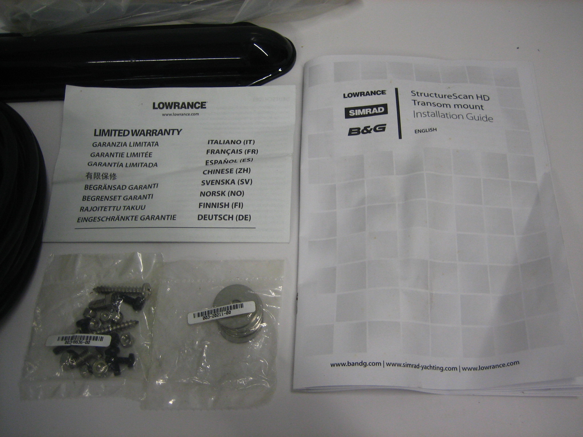 Simrad Lowrance Navico *NEW COMPLETE* Structure Scan HD Skimmer ...