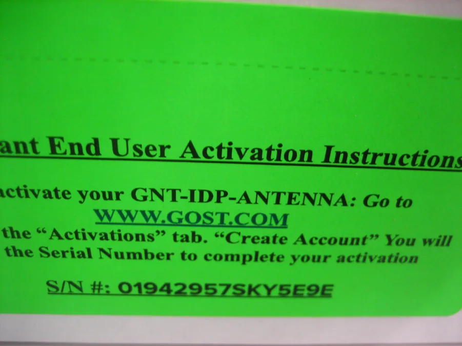 GOST Nav-Tracker Elite 1.0 IDP - *NEW IN BOX* w/30' Cable GPS Tracking System - Image 6