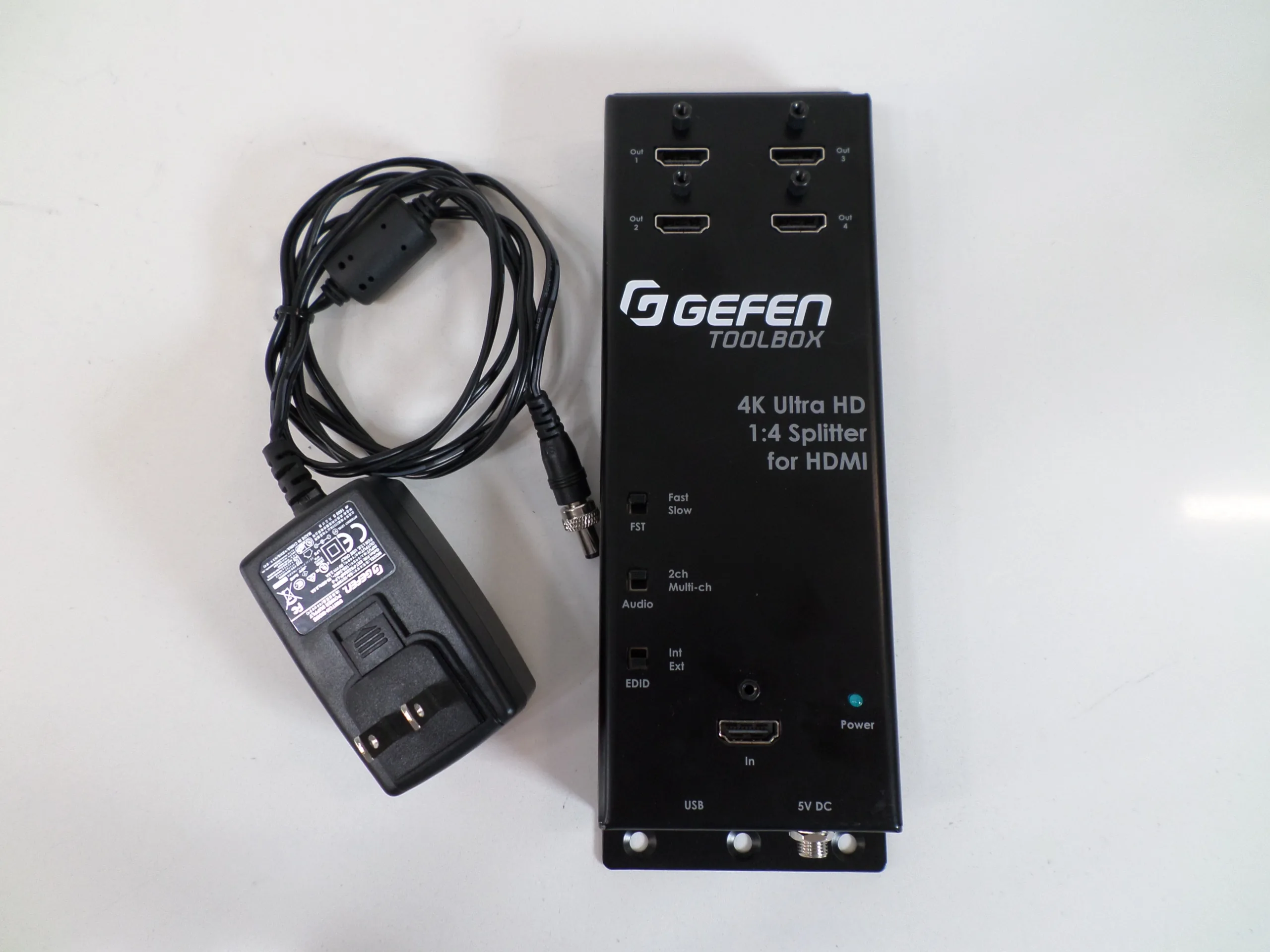 その他 Gefen Ultra HD 4K 1:4 HDMI Splitter EXT-UHD600-14 Ultra HD 600 MHz 1:4 Splitter for HDMI w/ HDR – Gefen
