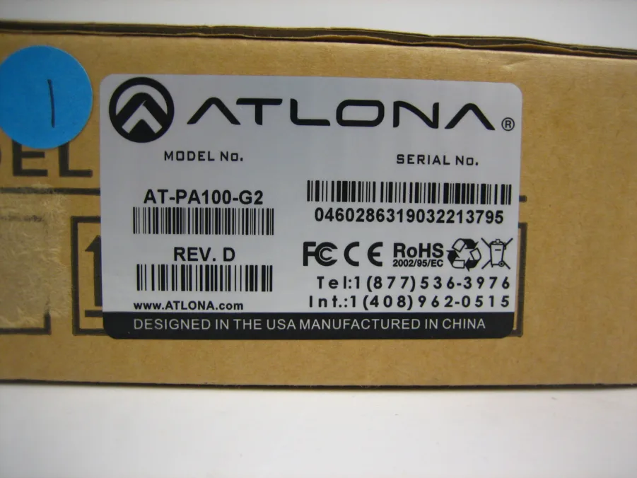 Altona AT-PA100-G2 Stereo/Mono Audio Amplifier - *NEW IN BOX* - Image 3