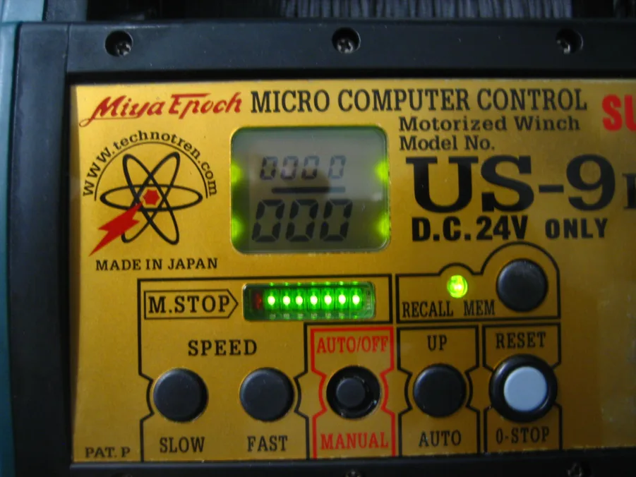 Miya Epoch *PAIR OF ELECTRIC TEASER/DREDGE REELS* Super US-9 HD 24v w/ Pwr Cords - Image 4