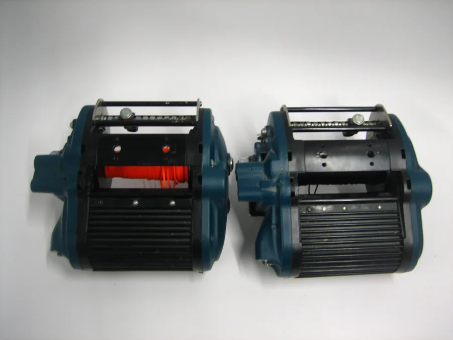 Miya Epoch *PAIR OF ELECTRIC TEASER/DREDGE REELS* Super US-9 HD 24v w/ Pwr Cords - Image 10