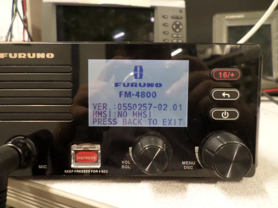 Furuno FM-4800 Marine VHF DSC Radio - Excellent Condition- Tested- - Image 4