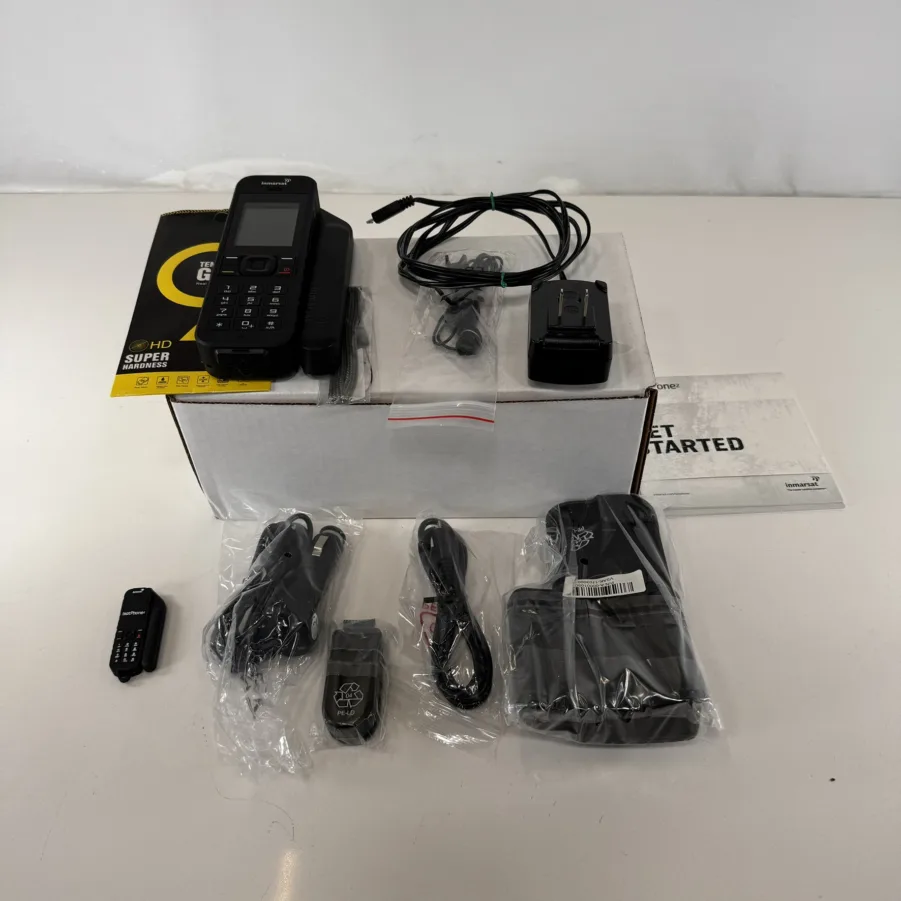 Inmarsat Isatphone 2 Satellite Phone w/Accessories - Good Working Condition