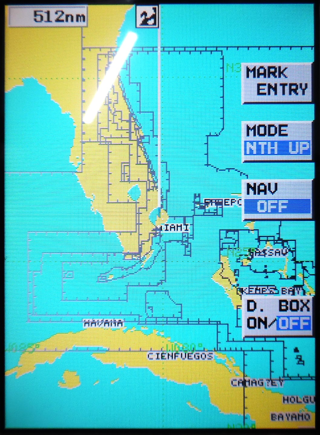 Furuno GD1700C/NT CMAP VX1 7″ Chartplotter Display *Tested