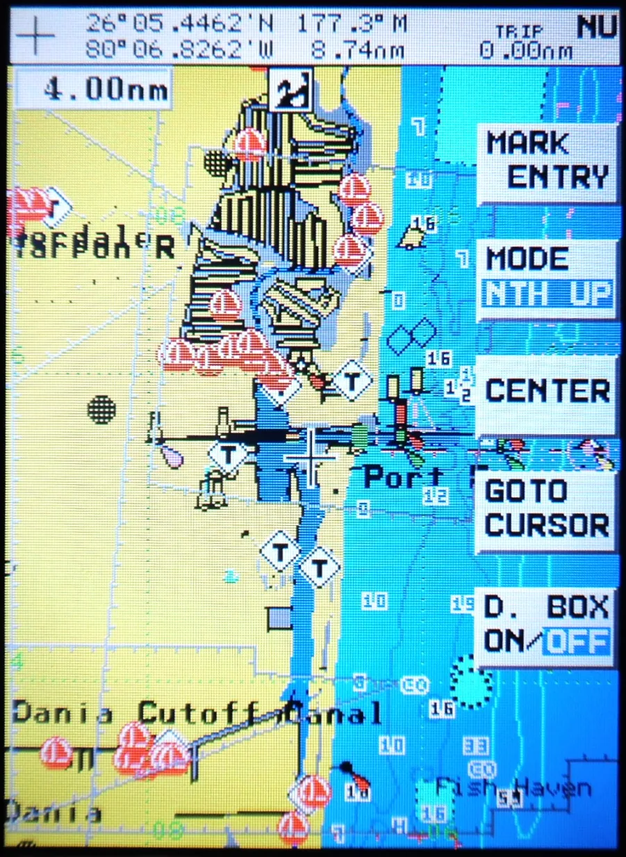 Furuno GD-1700C/NT C-MAP NavNet VX1 7″ Chartplotter Display *Tested/Updated* - Image 3