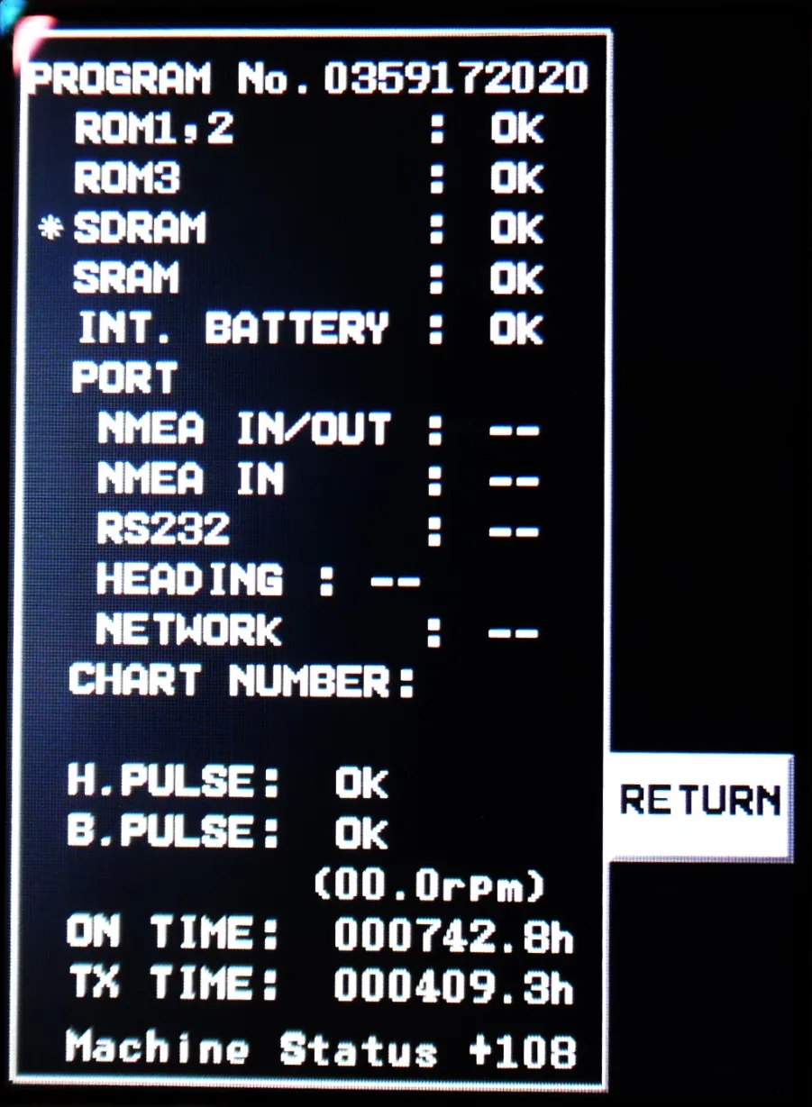Furuno GD-1700C/NT C-MAP NavNet VX1 7″ Chartplotter Display *Tested/Updated* - Image 7