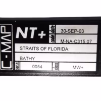 C-Map C-Card "Straits Of Florida" - 30-SEP-03 NA-C315.07 Class MW+ Tested!