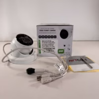 Avycon HD COAX Fixed Turret Camera AVC-TE21F28 12VDC White BNC