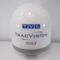 KVH 24" Empty Dummy Dome Tapered Base Radome For KVH 24" Antennas with Mounting Adaptor!