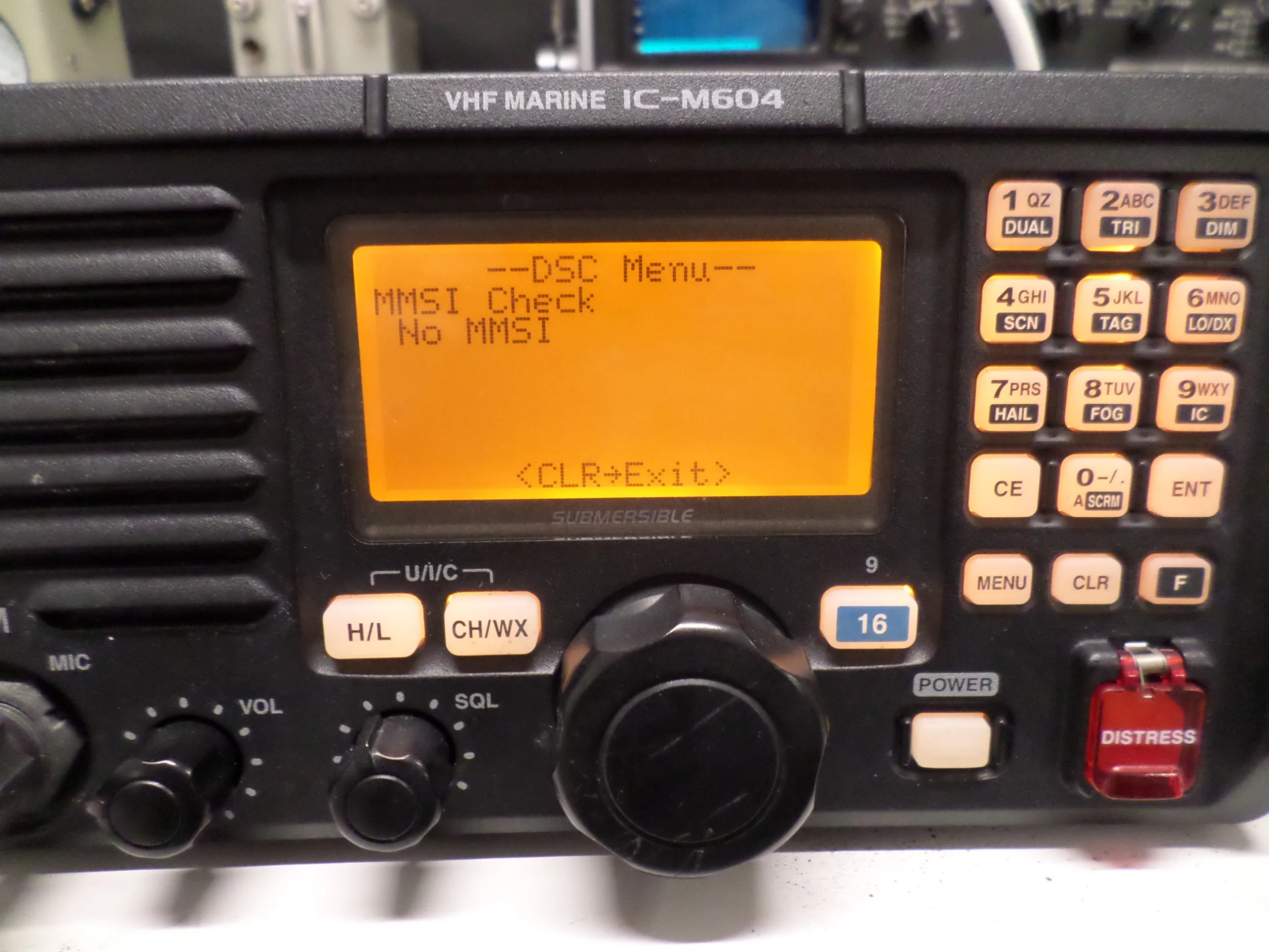 ICM604 Marine VHF Radio with Detachable HM126 Mic