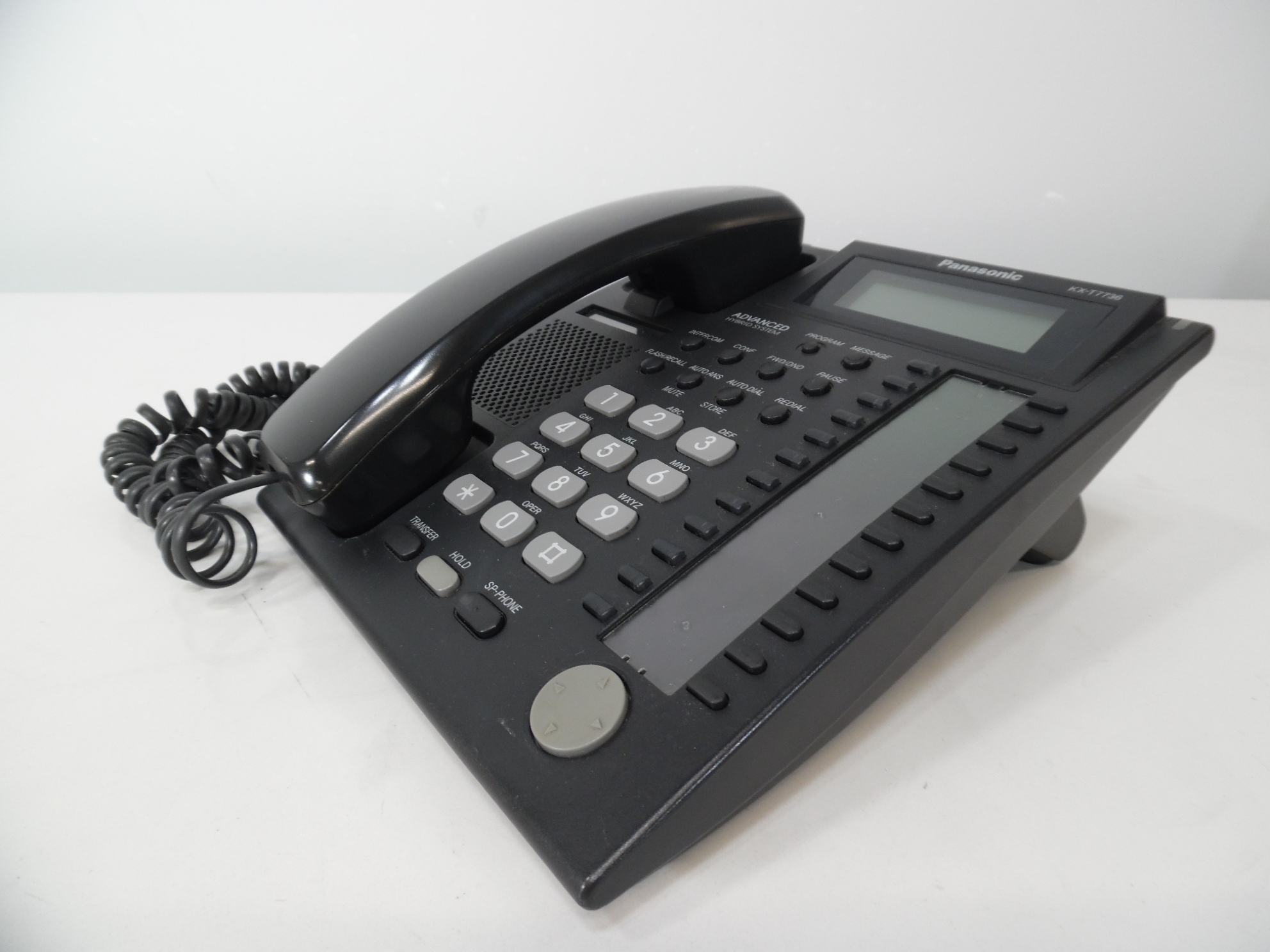 Panasonic KX-T7736 Advanced Hybrid System Black 24 Button Display ...