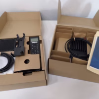 Simrad RS100 Black Box Marine VHF Radio Complete Kit - New- Old Inventory