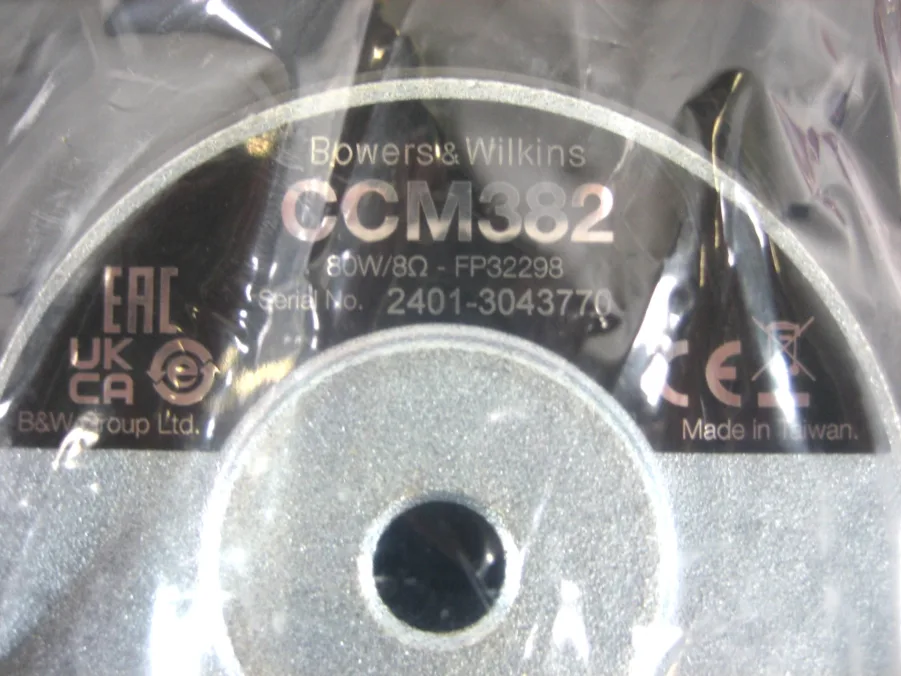 Bowers & Wilkins CCM382 8” Pair Home Theater Ceiling Speakers *Open-Box* 90 Day Warranty - Image 7