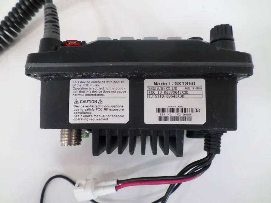 Standard Horizon Explorer GX1850 Marine VHF Radio - Tested - Image 7