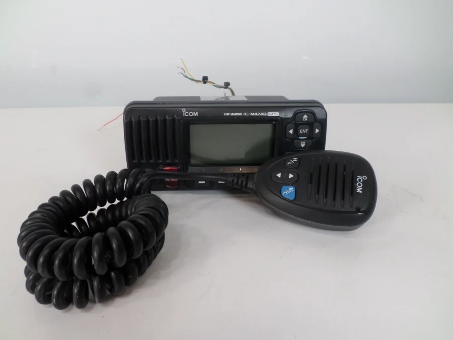 Icom IC-M424G Compact Marine DSC VHF Radio - NO MMSI- Fully Tested- Free Shipping