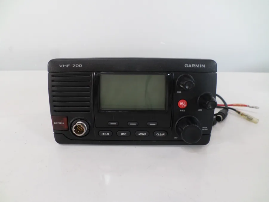 Garmin VHF200 DSC Marine VHF Radio - *Transceiver Only* – MMSI Not Set