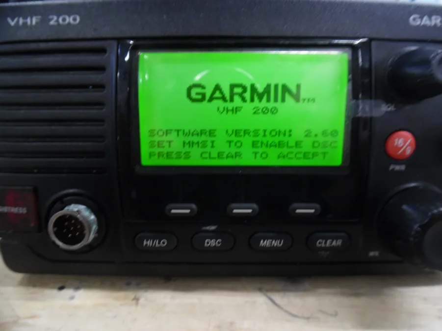 Garmin VHF200 Marine DSC VHF Radio - Tested - **Transceiver Only** - Image 2