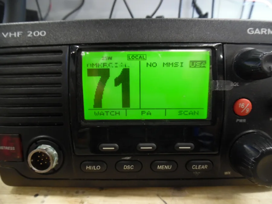 Garmin VHF200 Marine DSC VHF Radio - Tested - **Transceiver Only** - Image 3