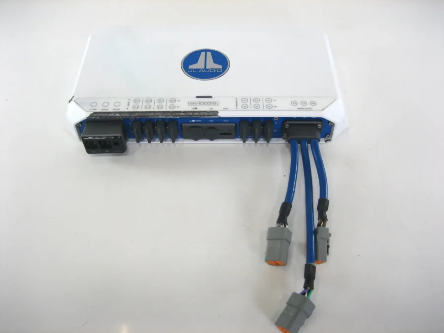JL Audio MV1000/5i 5 Ch Marine Amplifier 1000W 98651 For Parts Or Repair As-Is No Returns No Wnty