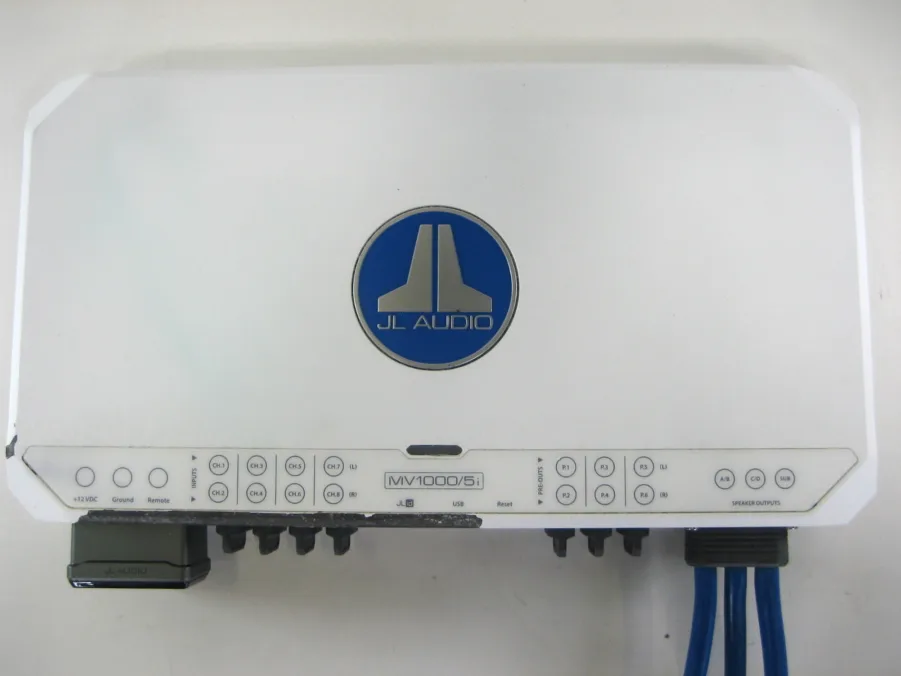 JL Audio MV1000/5i 5 Ch Marine Amplifier 1000W 98651 For Parts Or Repair As-Is No Returns No Wnty - Image 2