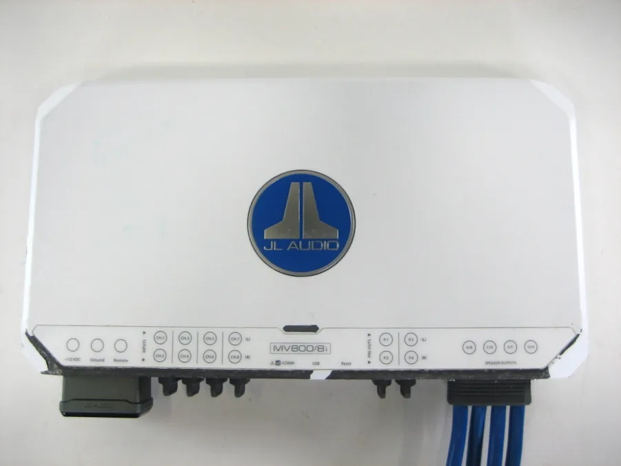 JL Audio MV800/8i 98649 Marine Amplifier For Parts Or Repair No Returns No Warranty - Image 2
