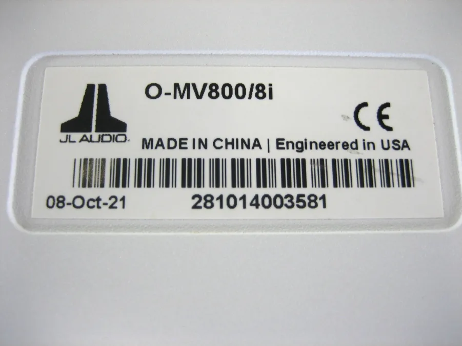 JL Audio MV800/8i 98649 Marine Amplifier For Parts Or Repair No Returns No Warranty - Image 9