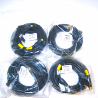 Vanco SVHS25X *LOT OF 4* 25' ft S-Video Cables - Premium 24k Gold 4 Pin Mini Din
