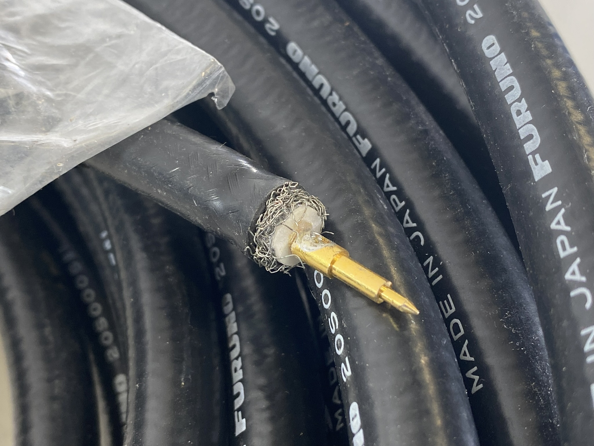 Furuno 20S00051 Made in Japan Heavy Duty Coaxial Cable for SSB 100ft