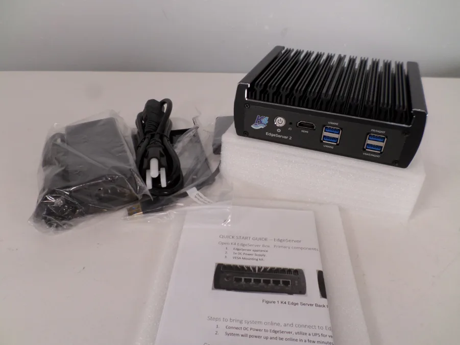 K4 Mobility Edgeserver 2 Marine Internet Management System FW6Br2-0-8-120 - NEW