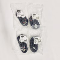 Vanco Lot of 4x 6' Ft AGP236X RCA Patch Cables 24k Gold Plugs O2 Free Copper