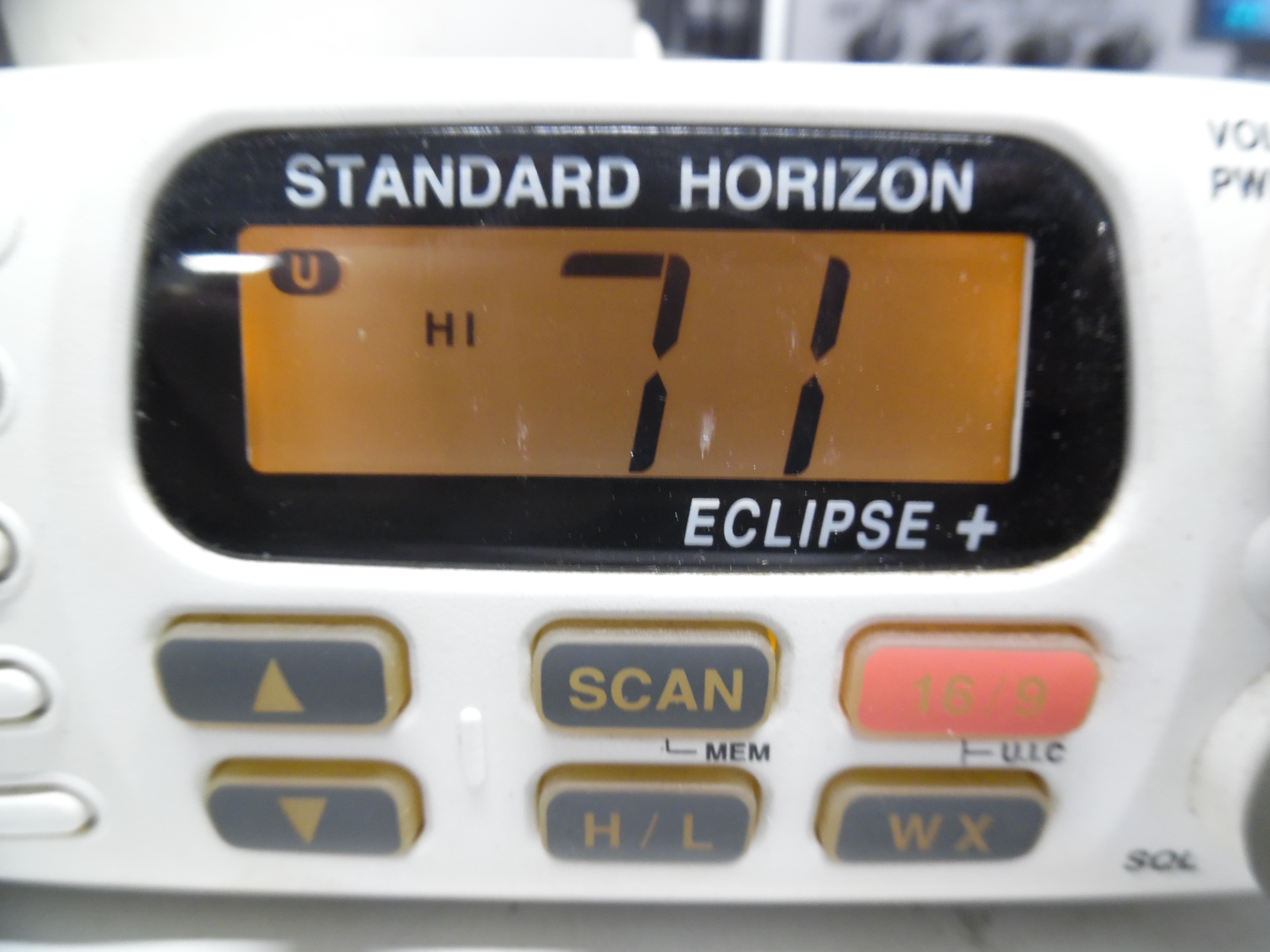 Standard Horizon GX1250SA Eclipse+ VHF Marine Radio w/ Mic Tested