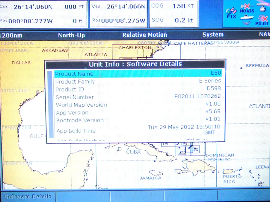 Raymarine E80 Classic Multifunction Display Unit -E02011-w/ Bezel & Sun Cover Tested/90 Day Warranty - Image 16