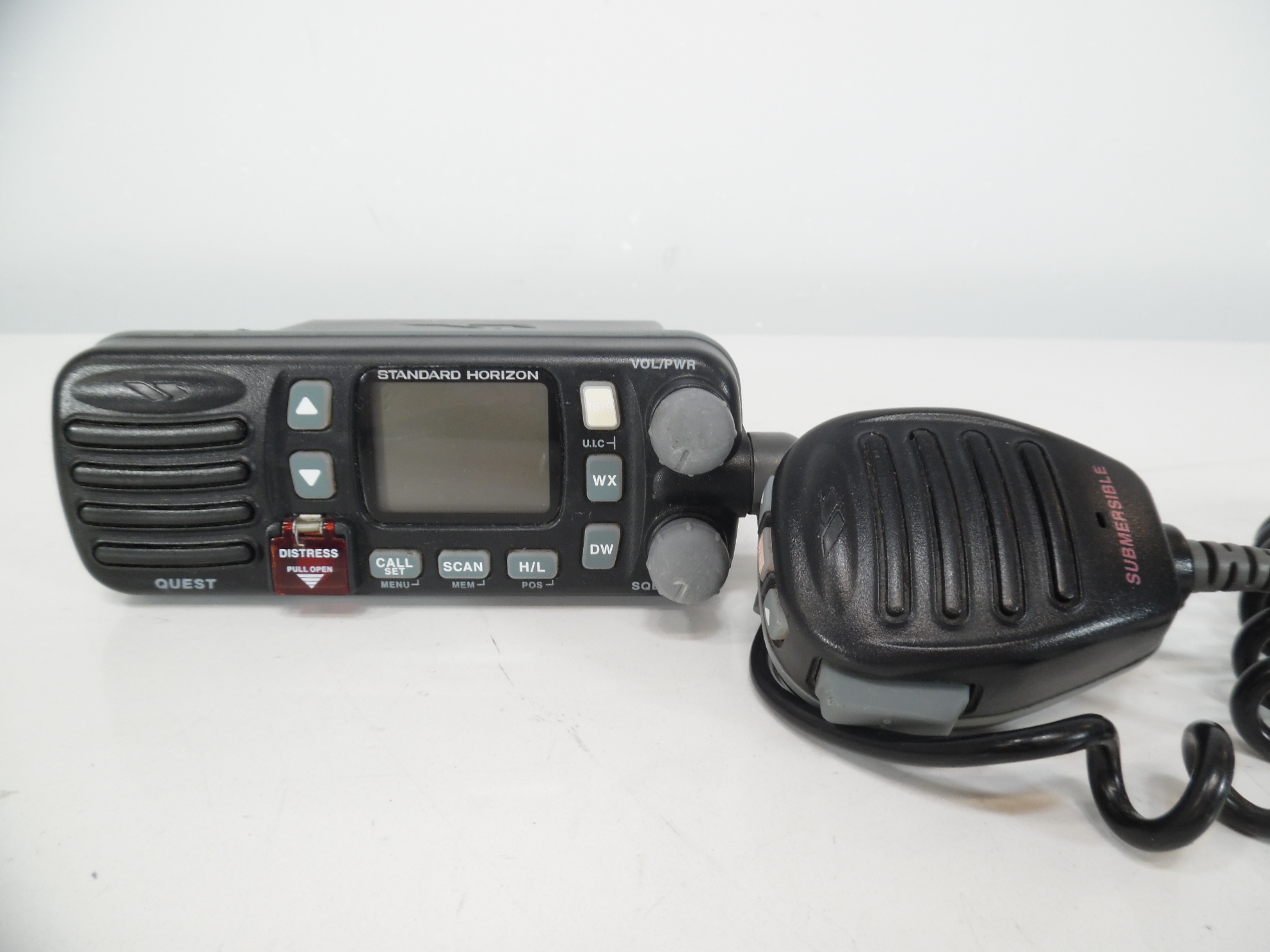 Standard Horizon GX1255S Quest Submersible Marine VHF w/ Mic Tested